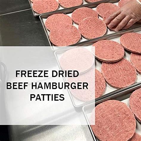 Freeze Dried Beef Hamburger Patties Uncooked | Backpacking & Camping ...