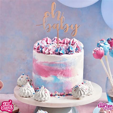 Gender Reveal Taart Deleukstetaartenshop Be