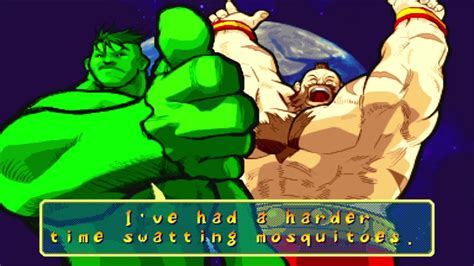 Marvel Vs Capcom Hulk Zangief Expert Difficulty Playthrough Youtube