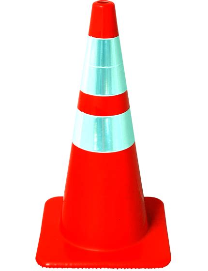 Orange Inch Lbs Flow Molded Traffic Cone With Inch