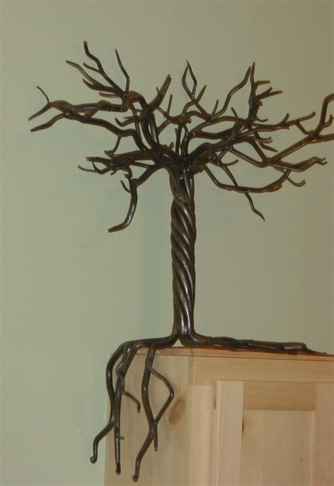 Forged And Welded Steel Tree Metal Tree Wall Art Metal Tree Tree