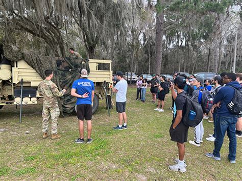 Us Army Rd Infantry Division Performs Camouflage Demonstrations At Uf