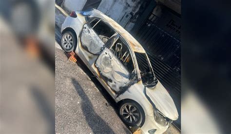 V Deos Criminosos Ateiam Fogo Em Carro De Motorista De App Em Manaus