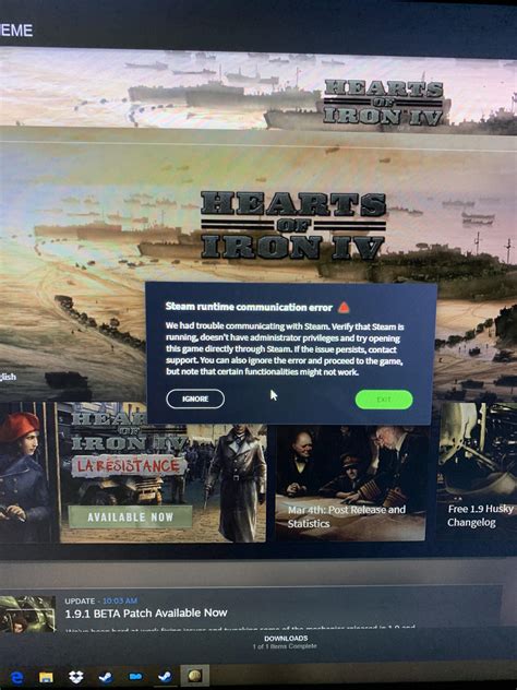 My game won’t load : hoi4