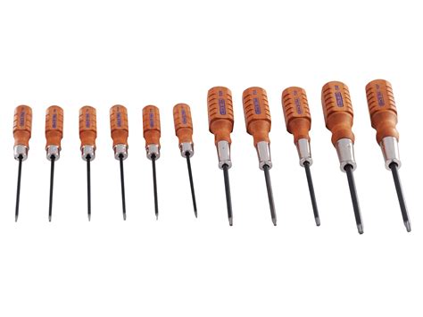 Grace USA 11 Piece Torx Head Screwdriver Set