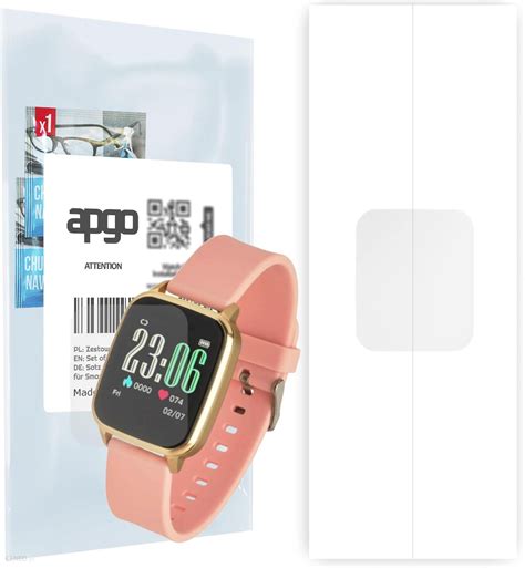 Apgo 1X Folia Hydrożelowa Do Garett Women Ada Smartwatch Hydrogel