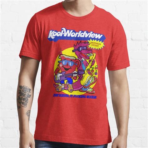 Kool Worldview Kool Aid Cartoons Vintage T Shirt For Sale By