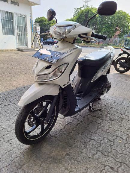 Yamaha Mio Smile Putih Plat B Jakpus Motor Di Carousell