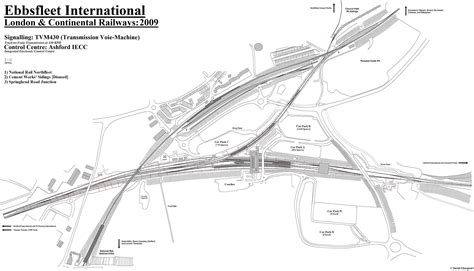 Ebbsfleet International Track Plan