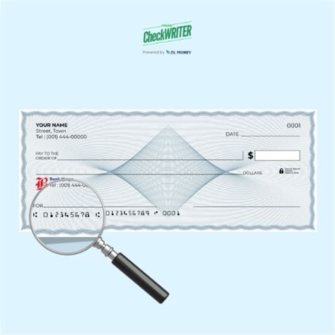 Bank Routing Number On Checks - Online Check Writer | Online Digital ...