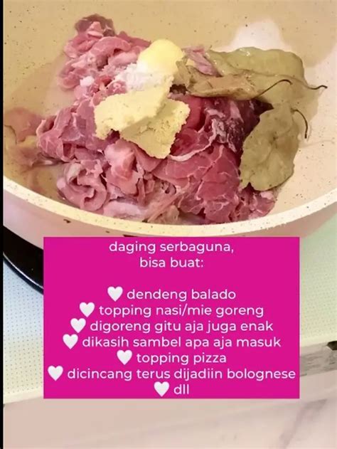 Jangan Dimasukkan Ke Freezer Ini Cara Simpan Daging Sapi Agar Awet