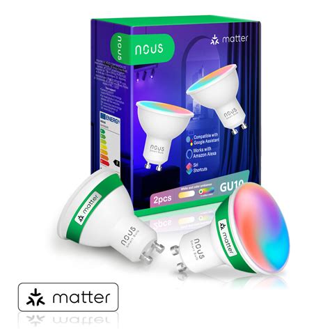 Inteligentna Ar Wka Nous P Smart Wifi Rgb Bulb Gu Tuya Matter Szt