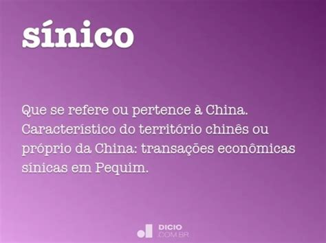O Que Significa Sinico