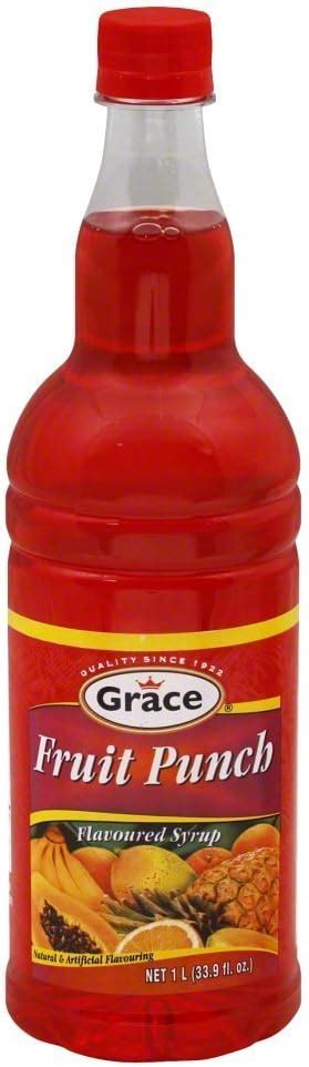 Grace Fruit Punch Syrup 339 Oz Grocery And Gourmet Food