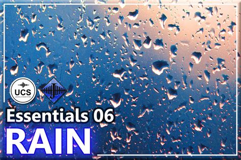 SFX Essentials 06 - RAIN | 음향 효과음 | Unity Asset Store