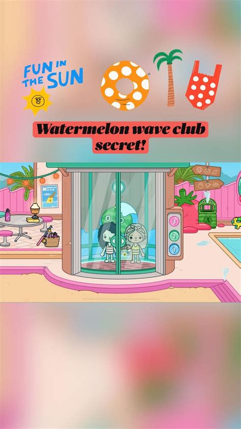 Toca Life World secret! | Secret, Fun, Watermelon