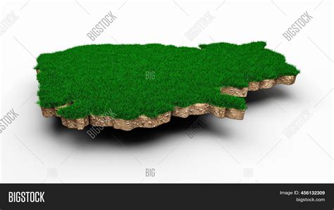 Cambodia Map Soil Land Image & Photo (Free Trial) | Bigstock