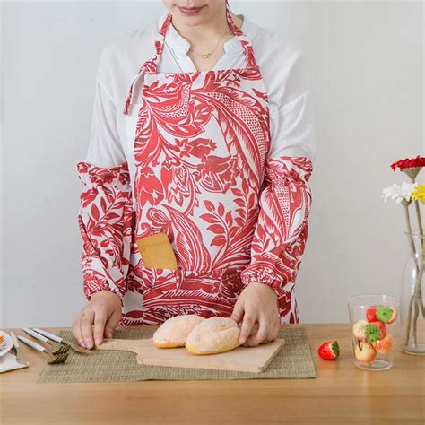 100 Cotton Waterproof Aprons For Woman Kitchen Restaurant Cooking