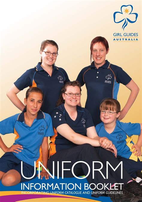 Uniform Information Booklet Girl Guides Australia