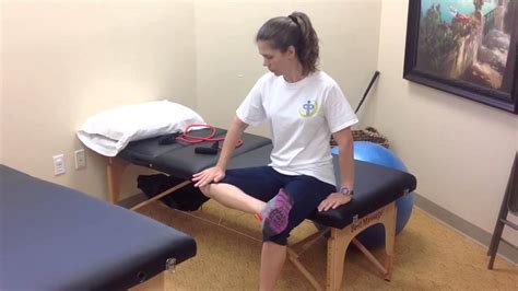 Hip External Rotation Self Mob Stretch Pursuit Physical Therapy YouTube