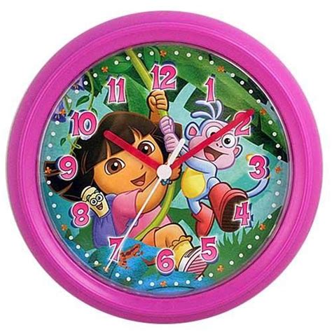 Dora The Explorer Wall Clocks