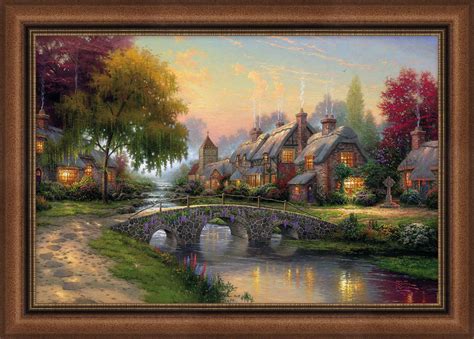 The Mystery Of The Painter Of Light™ Thomas Kinkade Paintings Thomas