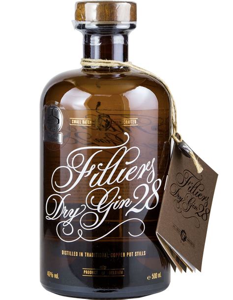 Filliers Dry Gin Liter Bar Getr Nke Premium Gin Flaschen Design