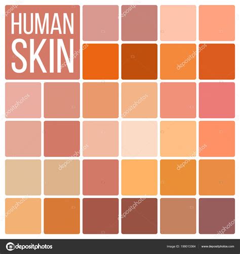 skin color chart - Laman