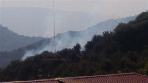 Pericoloso Incendio A Santo Stefano Rc Le Foto