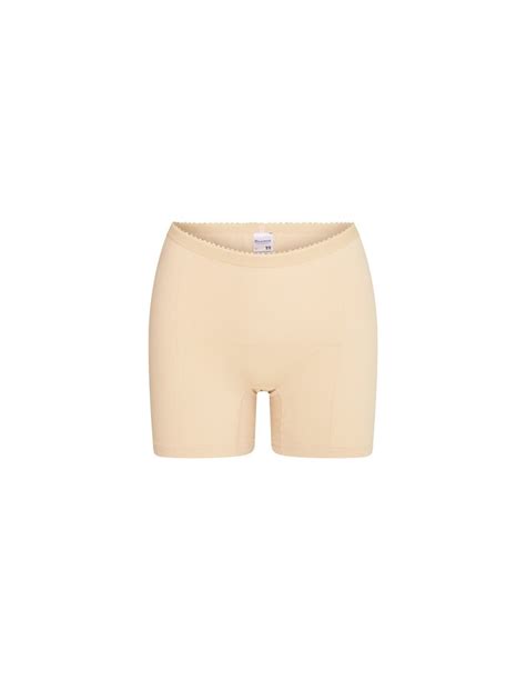 Beeren Dames Boxershort Softly Met Lange Pijp 6Pack Beige