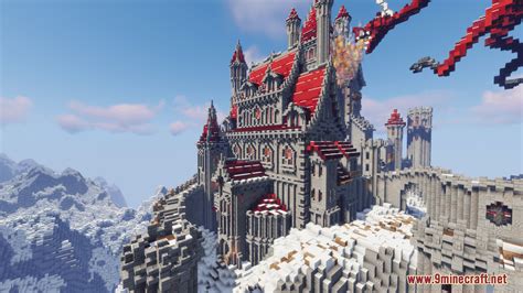 Snow Castle Minecraft