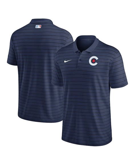 Nike Mens Navy Chicago Cubs City Connect Victory Performance Polo