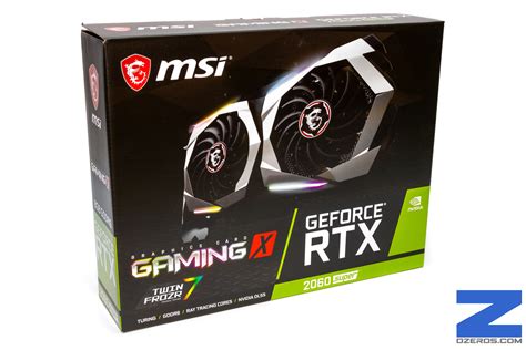 Review Tarjeta Gráfica MSI GeForce RTX 2060 SUPER GAMING X OZEROS