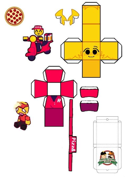 Papercraft De Roblox In 2024 Paper Toys Template Paper Doll Printable Templates Printable