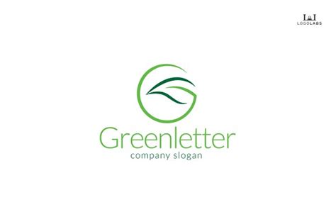 Green Letter Logo | Creative Logo Templates ~ Creative Market