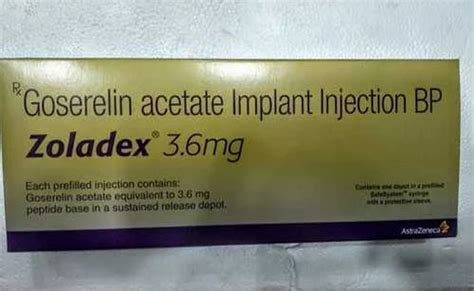 Goserelin Acetate Implant Injection BP, 3.6 mg at Rs 9800/piece in ...