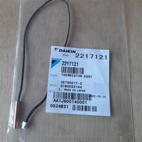 Jual Thermistor Coil Indoor AC Daikin Thailand Original Type FTC15NV14