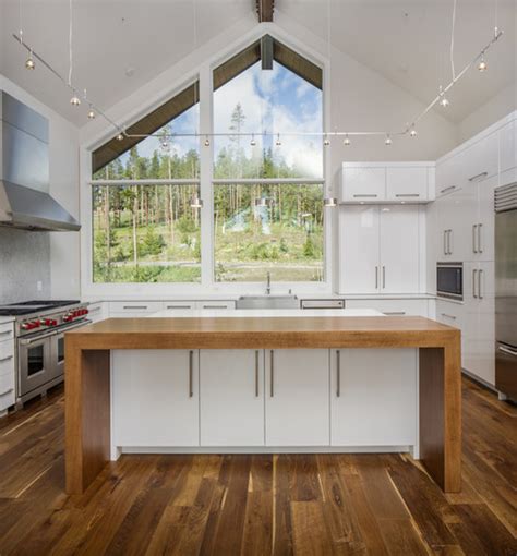 Ikea Butcher Block Countertops With White Cabinet