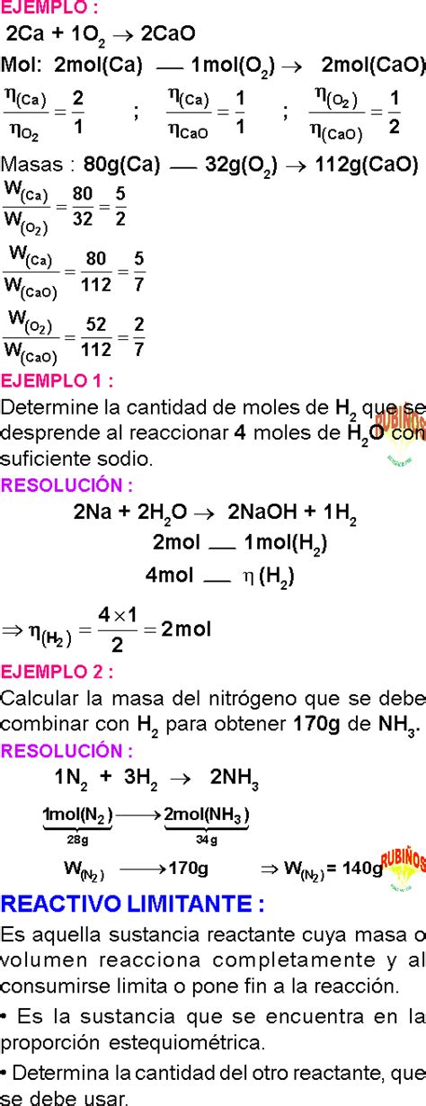 Estequiometria Pdf