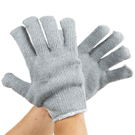 Loop In Gray 14 Ounce Cotton Work Gloves Large Pair 12pack