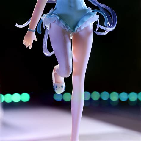 1 8 Tianyi Luo Vsinger Virtual Idol Swimsuit Girl Scene 3d Etsy