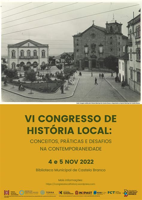 VI Congresso de História Local Conceitos Práticas e Desafios IHC