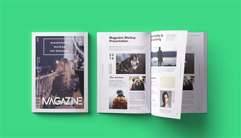 Magazine Template Indesign