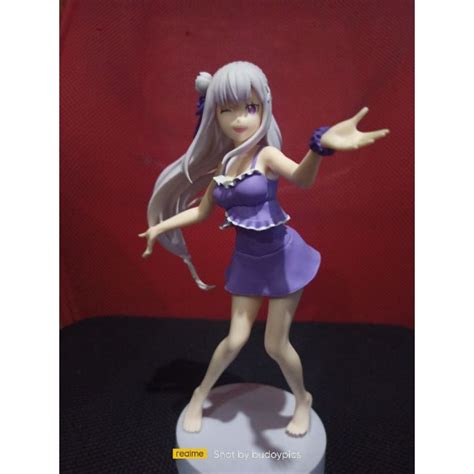 Bandai Banpresto Rezero Starting A New Life In Another World Emilia Exq Figure Shopee Philippines