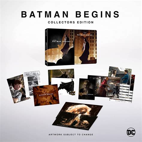 Batman Begins Édition Collector Boîtier SteelBook Blu ray 4K Ultra