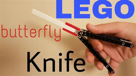 How To Make Lego Butterfly Knife Youtube