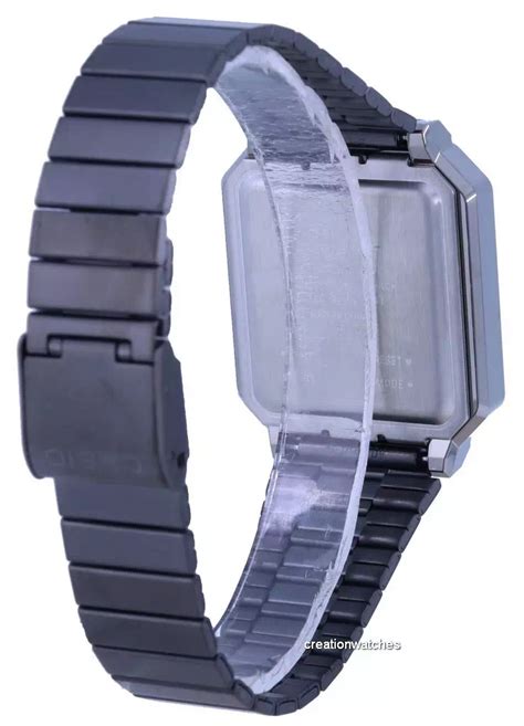 Casio Vintage Youth Digital Stainless Steel A100WEGG 1A A100WEGG 1