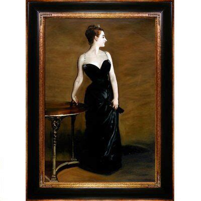 Vault W Artwork Portrait Of Madame X By John Singer Sargent Framed