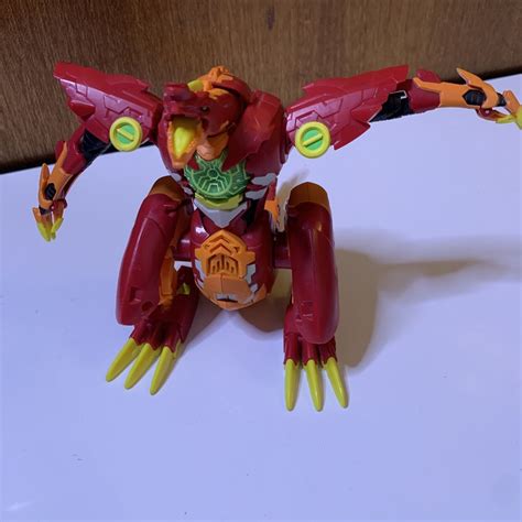 Bakugan Dragonoid Maximus 8 Inch Figure Lights Up Sounds Battle Planet Retro Unit