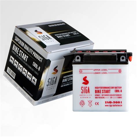 Siga Agm Gel Motorrad Batterien